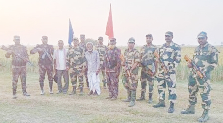 কুষ্টিয়া সীমান্তে ২ ভারতীয়কে ফেরত দিয়েছে বিজিবি